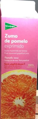 Zumo de pomelo exprimido