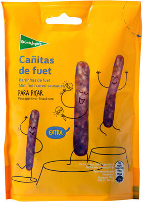 Cañitas de fuet