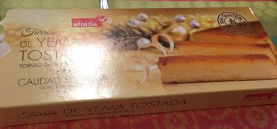 Turrón de yema tostada