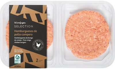 Hamburguesa de pollo de corral