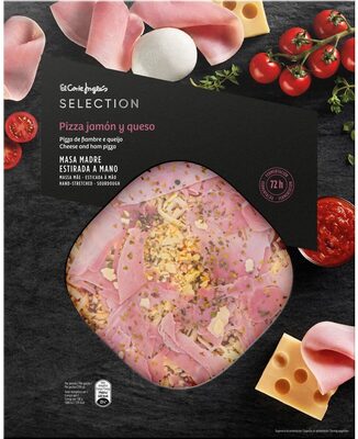 Cheese and ham pizza