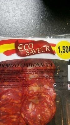 Chorizo chiffonnade