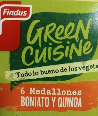 Medallones de boniato y quinoa