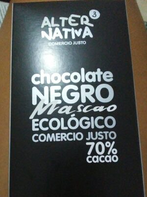 Chocolate negro mascao