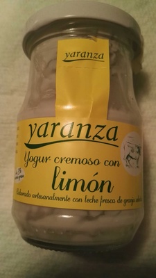 Yogur con limón