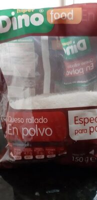 Queso rallado en polvo