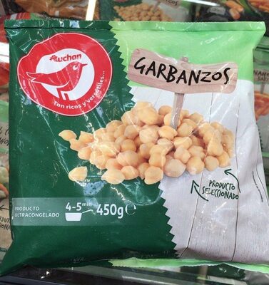 Garbanzos congelados