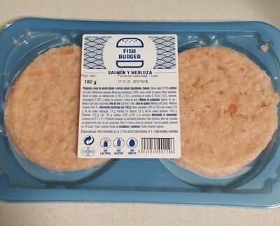 Hamburguesas de salmón y merluza