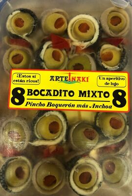 Pincho boqueron mas anchoa