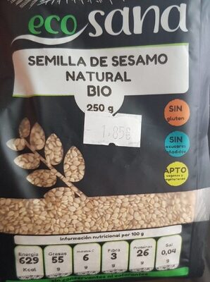 Semilla de sésamo natural bio