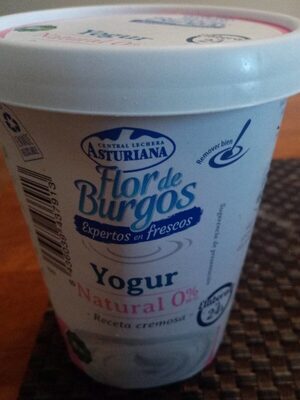 Flor de Burgos Yogur Natural 0%