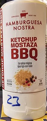 Ketchup Mostaza BBQ