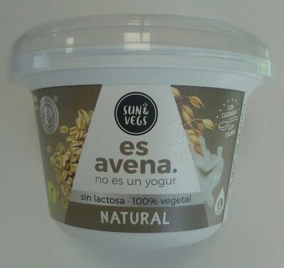 Es avena. Natural.