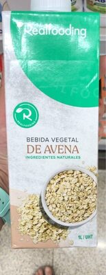 Bebida vegetal de avena