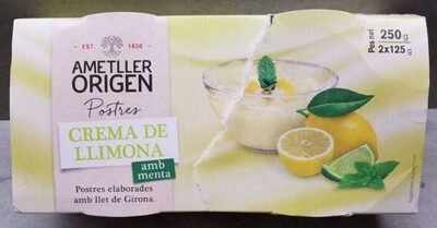 Crema de Llimona