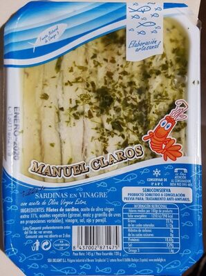Sardinas en vinagre