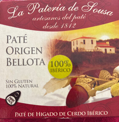 Paté Origen Bellota