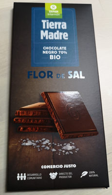 Chocolate negro 70% sal bio