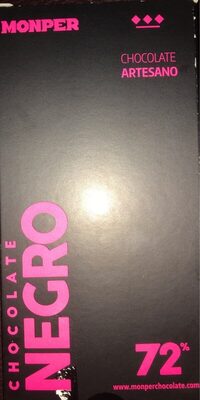 Chocolate negro 72%