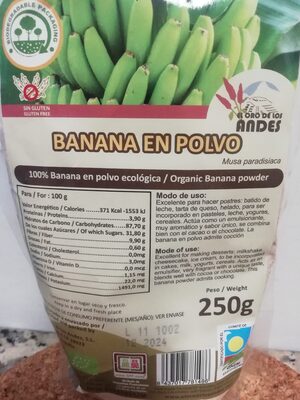 Banana en Polvo