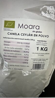 Canela Ceylão em pó