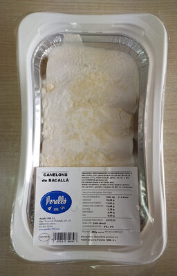 Canelons de bacallà Perello