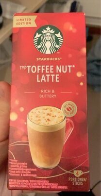 Tofee nut latte