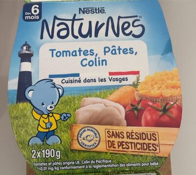 Tomates, Pâtes, Colin