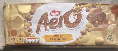 Nestle Aero choco caramel 6 133 134 flavour CALORI