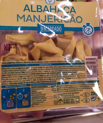 Tortelloni de albahaca