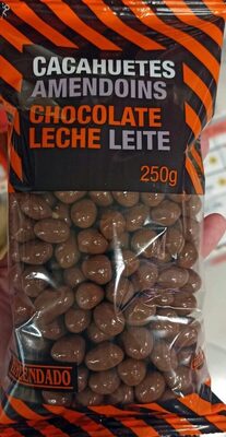 Cacahuetes chocolate con leche