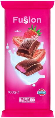 Fussion, chocolate sabor a fresa