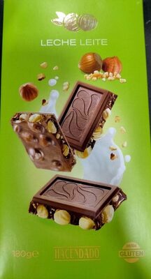 Chocolate con leche y avellanas