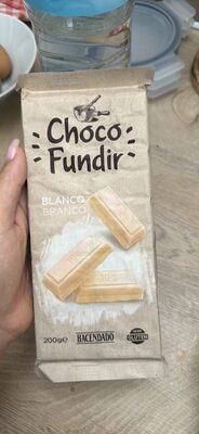 Chocolate blanco fundir