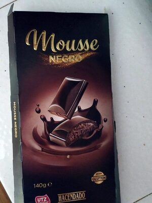 Chocolate mousse negro