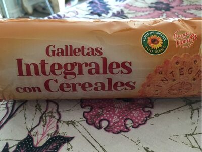 Galletas integrales con cereales