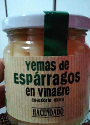 Yemas de espárragos en vinagre