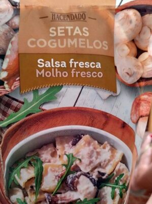 Salsa fresca setas