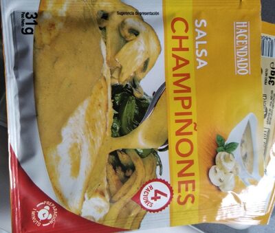 Salsa champiñones