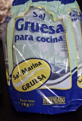 Sal gruesa para cocinar