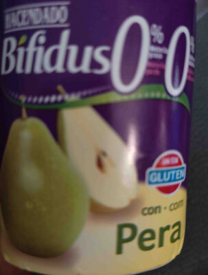 Bífidus 0% con pera