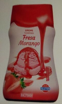 Sirope de fresa