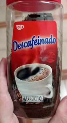 Café soluble descafeinado