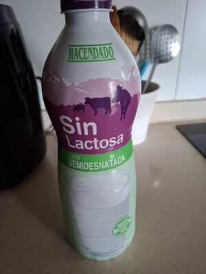 Leche semidesnatada sin lactosa