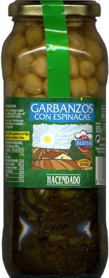 Garbanzos con espinacas