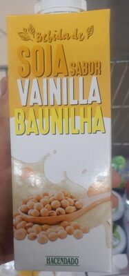 Bebida de soja sabor vainilla