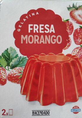 Gelatina de fresa