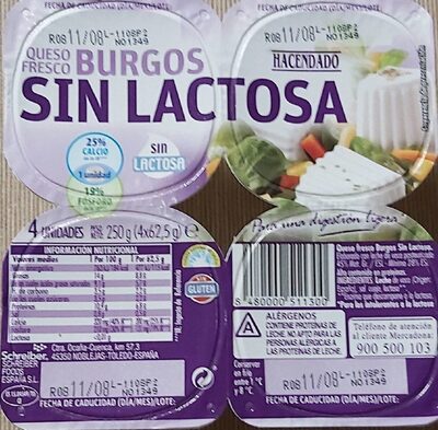 Queso fresco sin lactosa