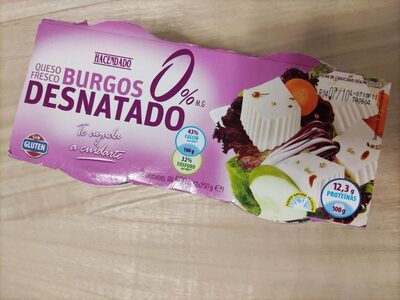 Queso fresco Burgos desnatado