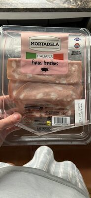 Mortadela italiana finas lonchas